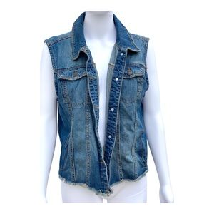 Mudd XL blue Jean vest